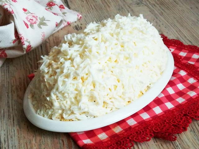 Салат Наречена — 7 неймовірно смачних класичних рецептів