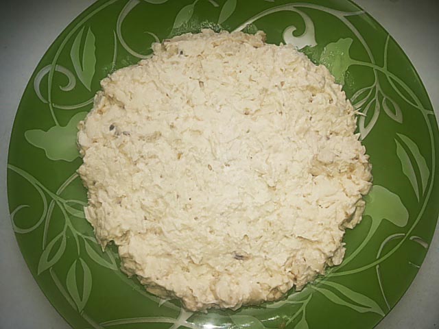 Салат “Соняшник” з чіпсами. Класичний покроковий рецепт з фото