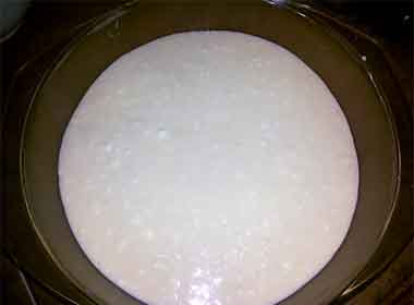 Манник на молоці з сиром і фруктовою начинкою – покроковий рецепт