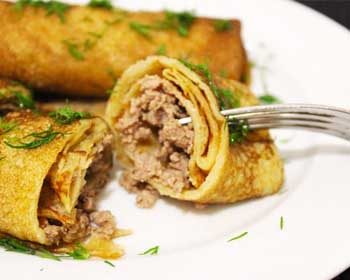 Тонкі млинці з дірочками на молоці – покроковий рецепт з фото