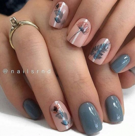 Модний манікюр: приклади красивого осіннього дизайну нігтів, які хочеться повторити