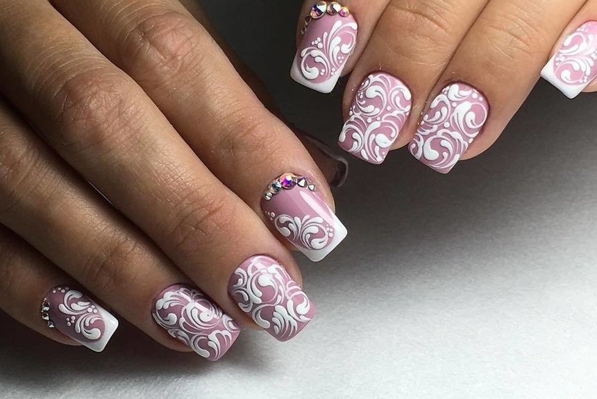 Модний рожевий манікюр: фото