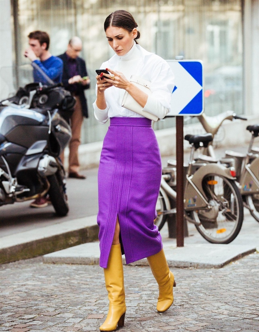 Поєднання жовтого кольору в одязі: поради стилістів