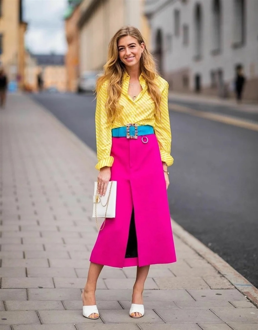 Поєднання жовтого кольору в одязі: поради стилістів