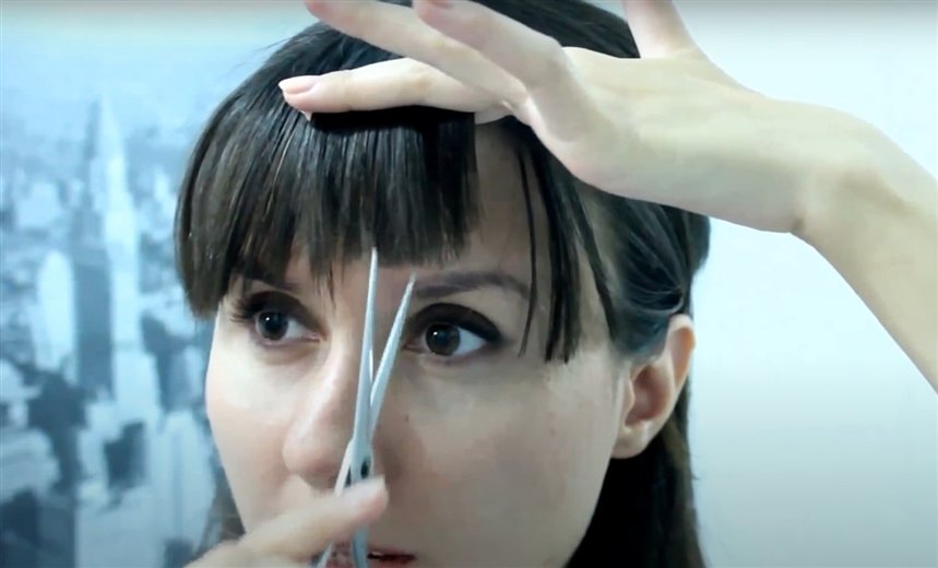 Способи підстригти чубок самої себе в домашніх умовах: фото