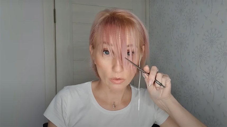 Способи підстригти чубок самої себе в домашніх умовах: фото