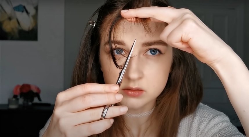 Способи підстригти чубок самої себе в домашніх умовах: фото