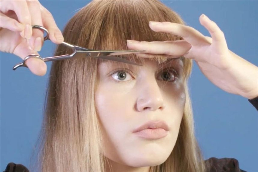 Способи підстригти чубок самої себе в домашніх умовах: фото