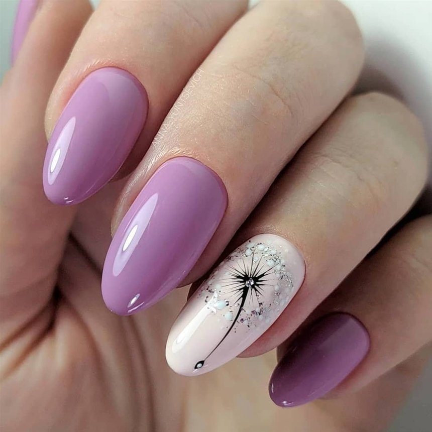 Манікюр з квітами: модний дизайн, фото