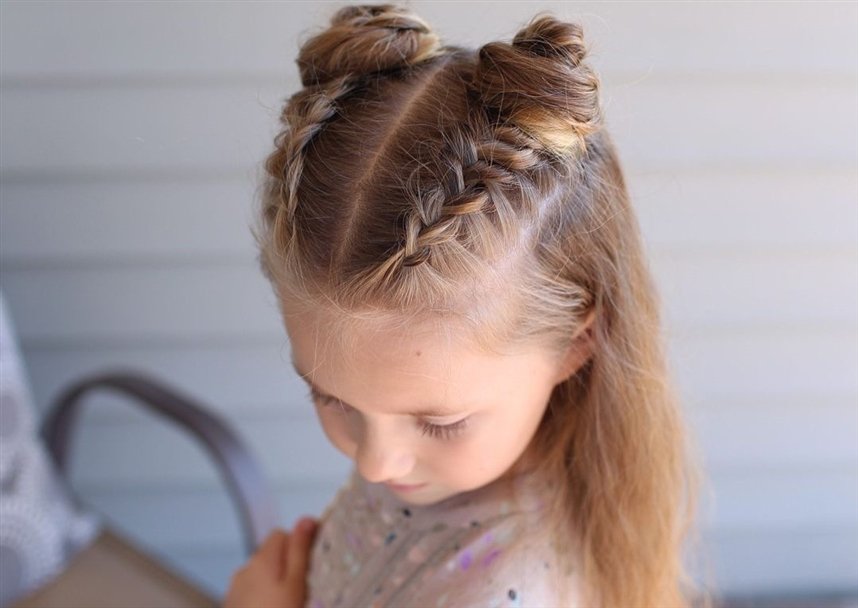 Модні зачіски до школи для дівчаток: фото