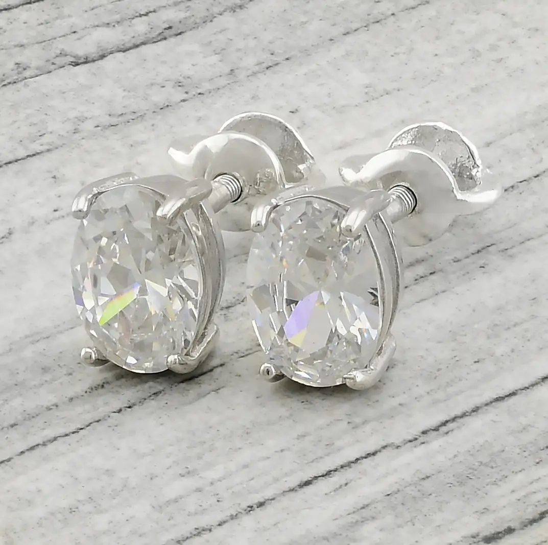 серебряные серьги на подарок