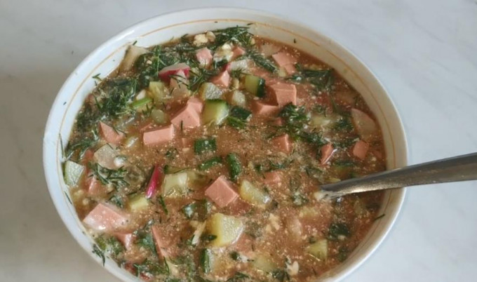 Окрошка на квасі - 10 класичних рецептів смачної окрошки