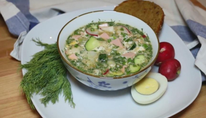 Окрошка на квасі - 10 класичних рецептів смачної окрошки