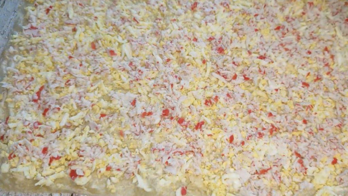 Рулет з лаваша з крабовими паличками - 16 смачних рецептів