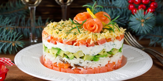Салати на Новий 2023 Кролика | новорічні рецепти