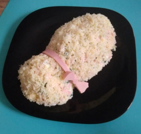 Салати у вигляді Кролика на Новий рік 2023 – прості та смачні рецепти