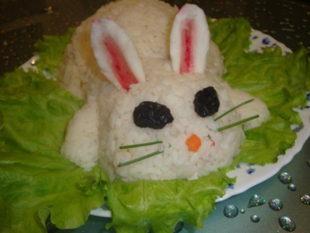 Салати у вигляді Кролика на Новий рік 2023 – прості та смачні рецепти
