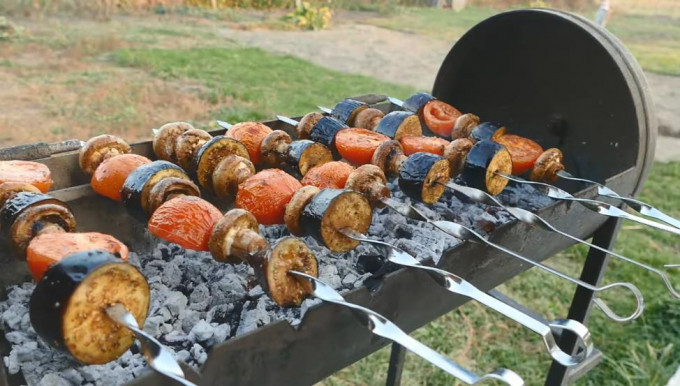 Печериці на мангалі - 12 рецептів маринаду для шашлику з грибів