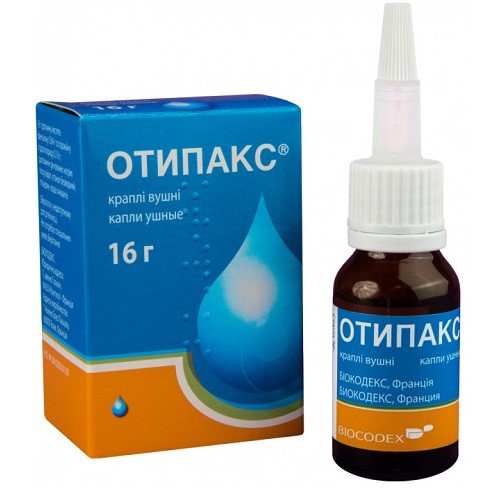 Краплі Отипакс
