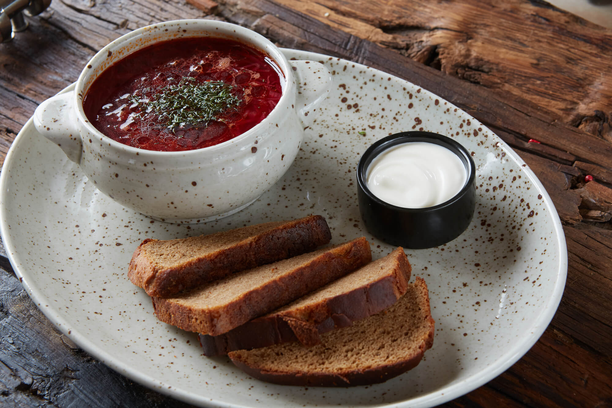 борщ з фасолею