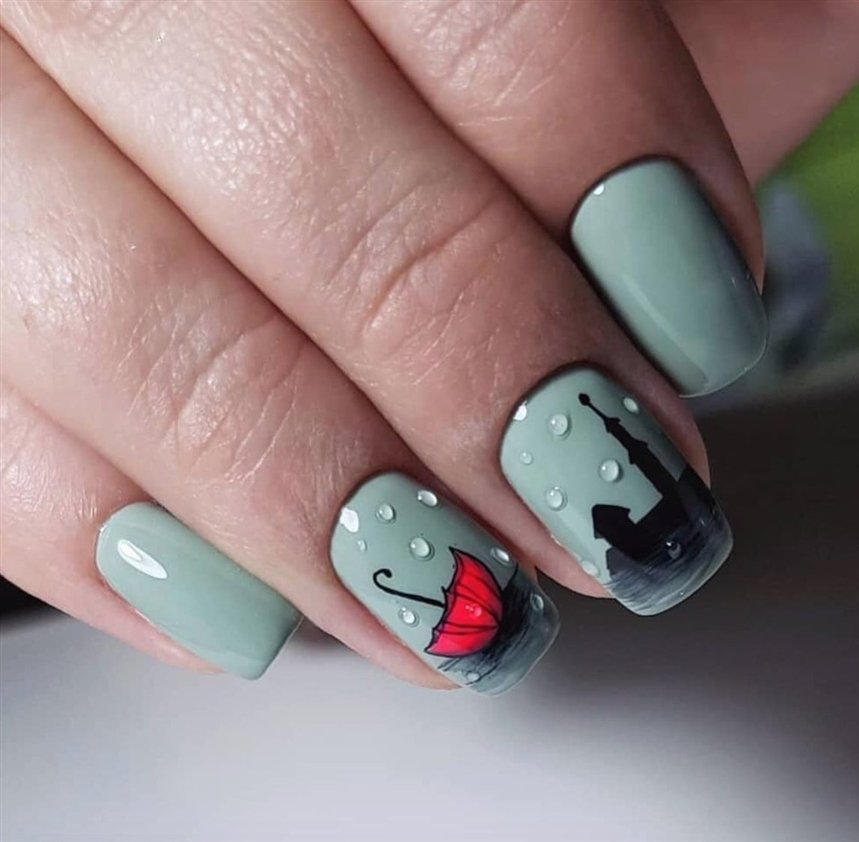 Модний французький манікюр на осінь: фото