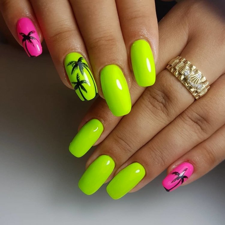 Літній дизайн нігтів