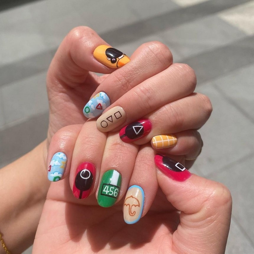 20 фотоідей манікюру за мотивами культових хорор-муві