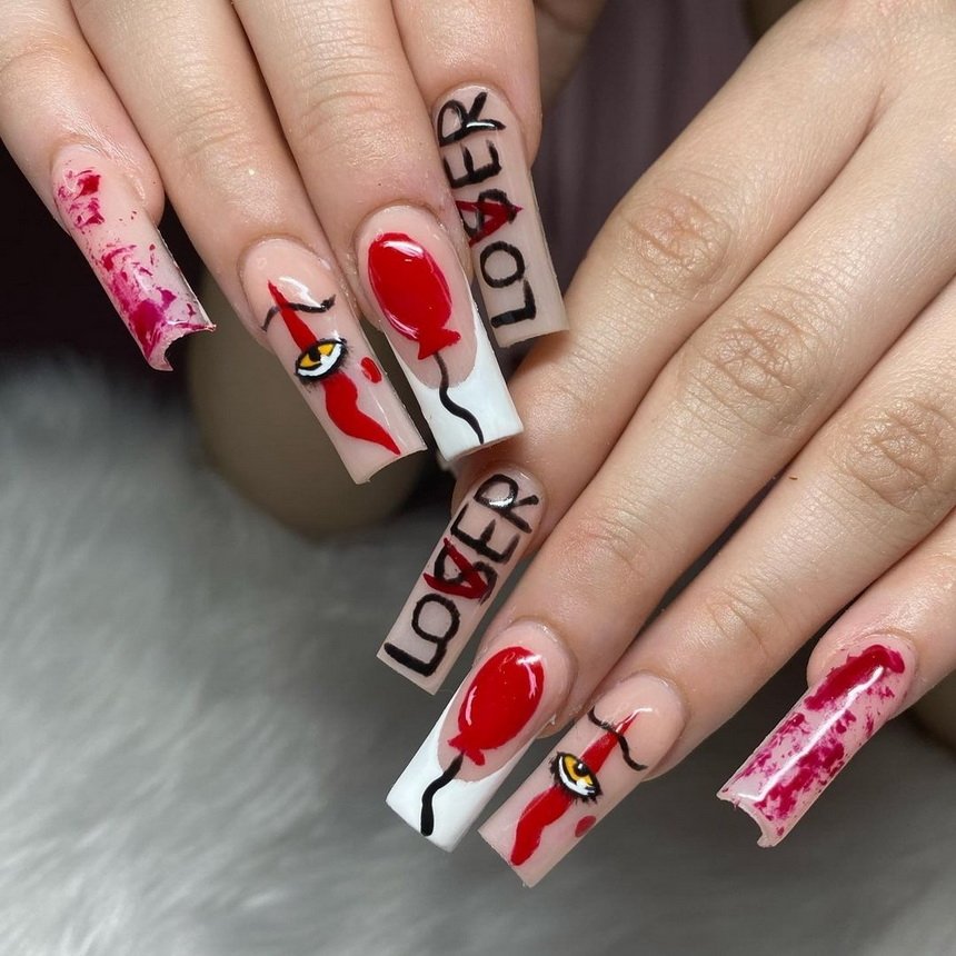 20 фотоідей манікюру за мотивами культових хорор-муві