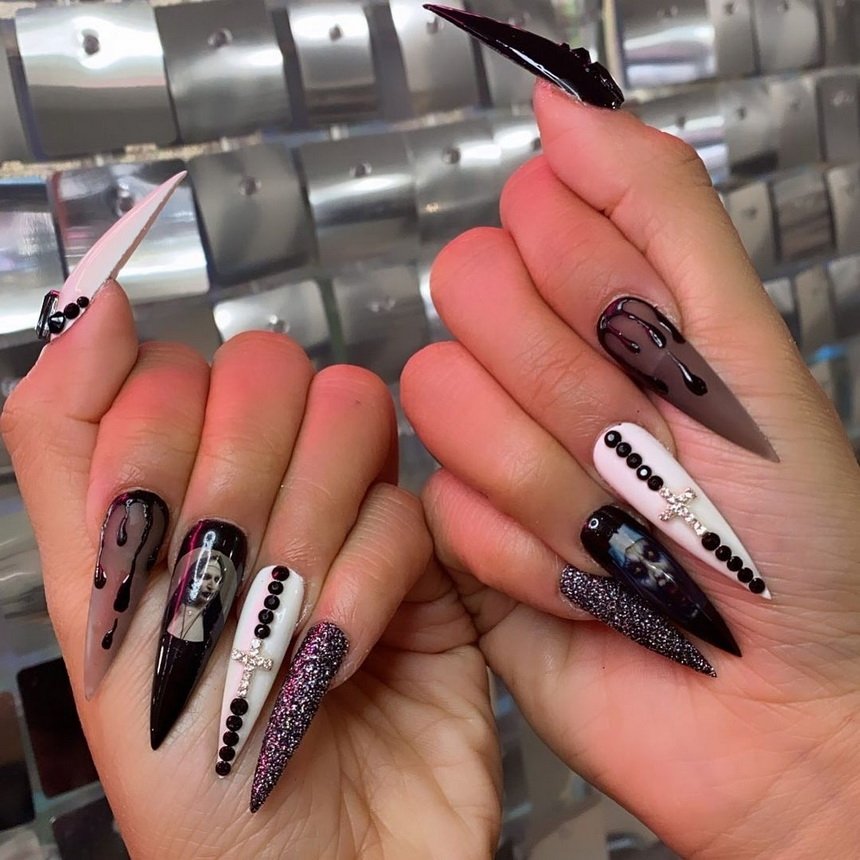 20 фотоідей манікюру за мотивами культових хорор-муві