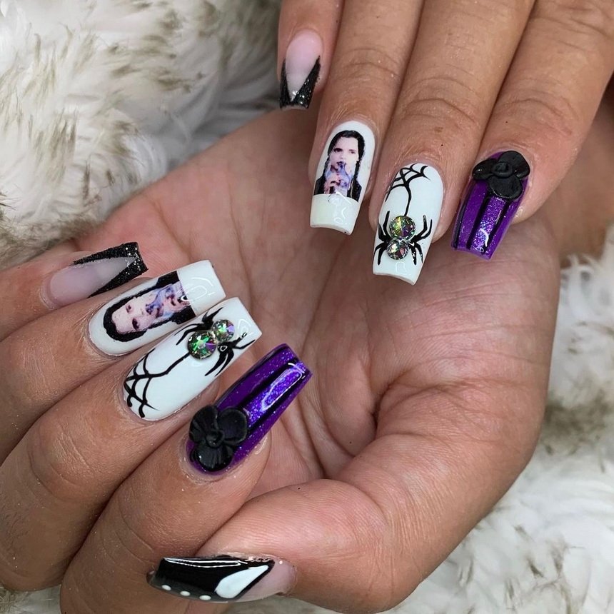 20 фотоідей манікюру за мотивами культових хорор-муві