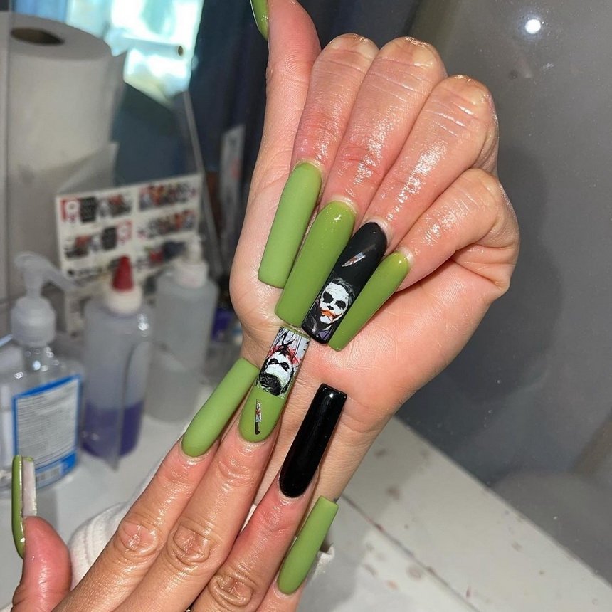 20 фотоідей манікюру за мотивами культових хорор-муві