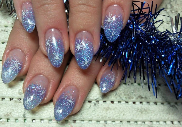 Новорічні нігті