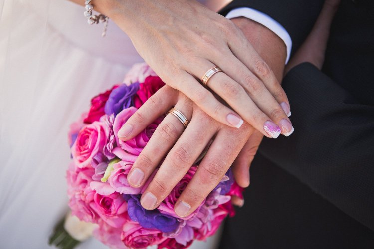Нігті букет нареченої