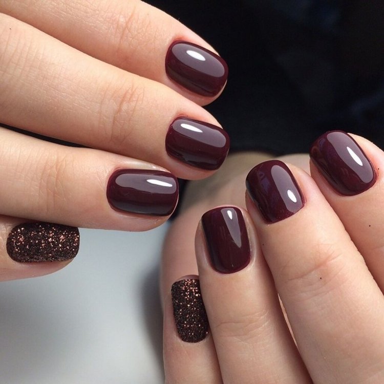 Гель лак марсала