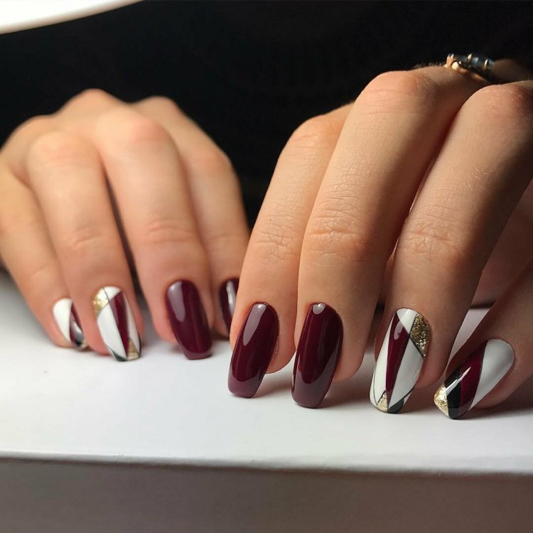 Манікюр осінь