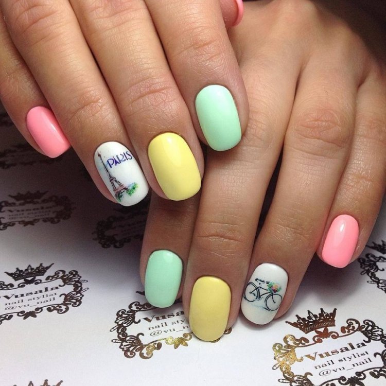 Літній манікюр