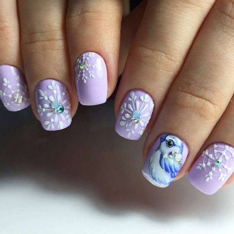 Ідеї новорічного манікюру