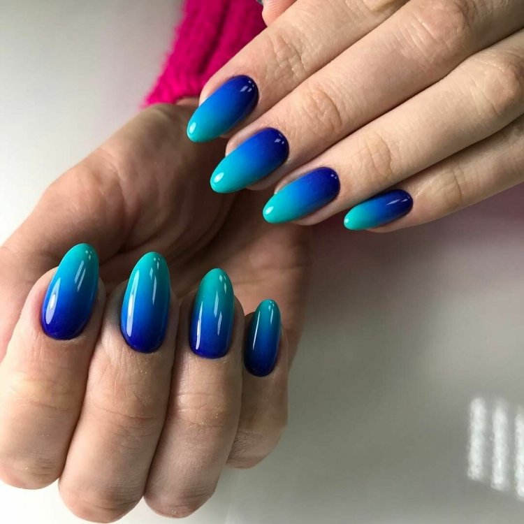 Омбре на нігтях