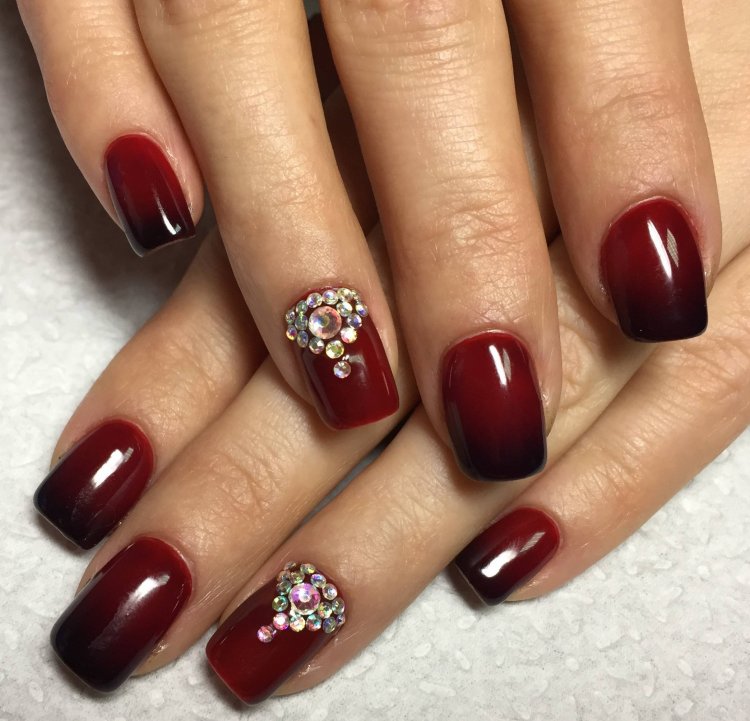 Шелак бордовий