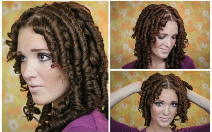 Кудрі знову в моді: як завити волосся вдома плойкою, бігуді та навіть футболкою!