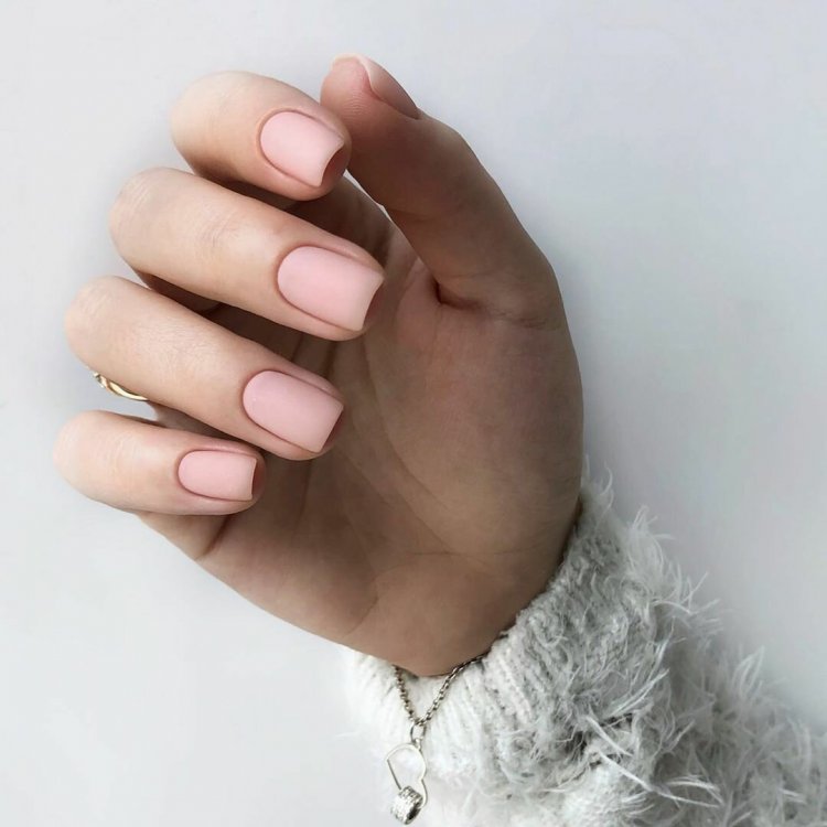 Матовый нюд миндаль 2