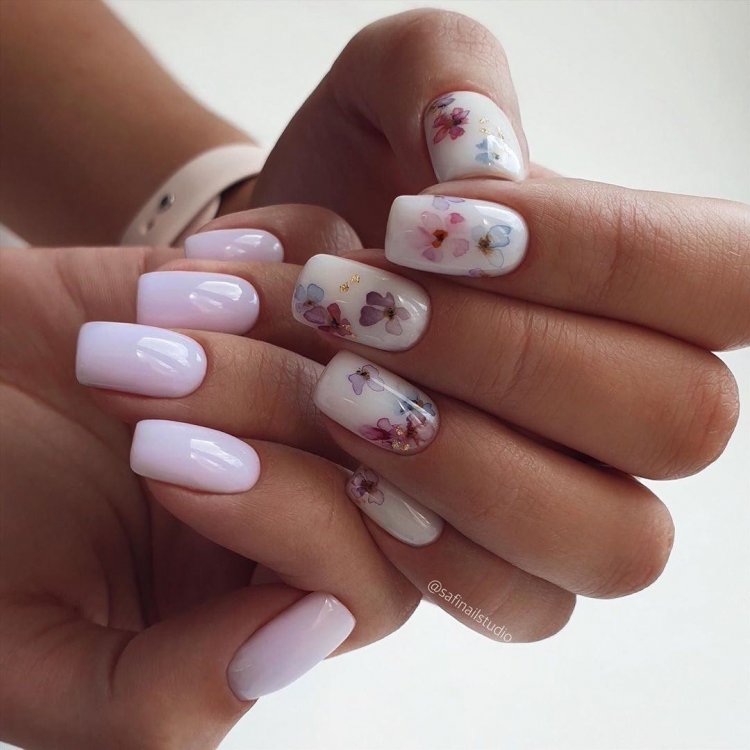 Самый нежный маникюр