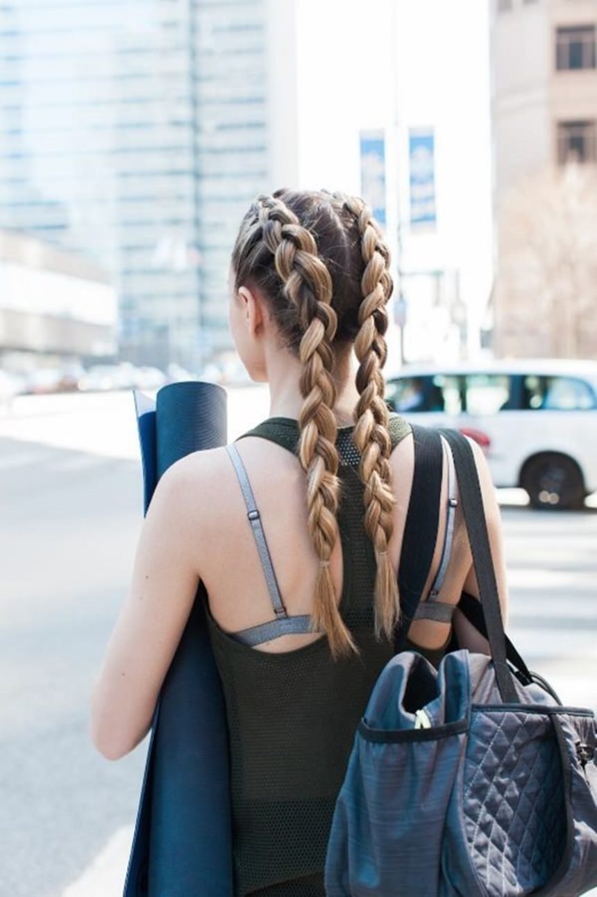 10 зручних зачісок для занять спортом: покроковий майстер-клас