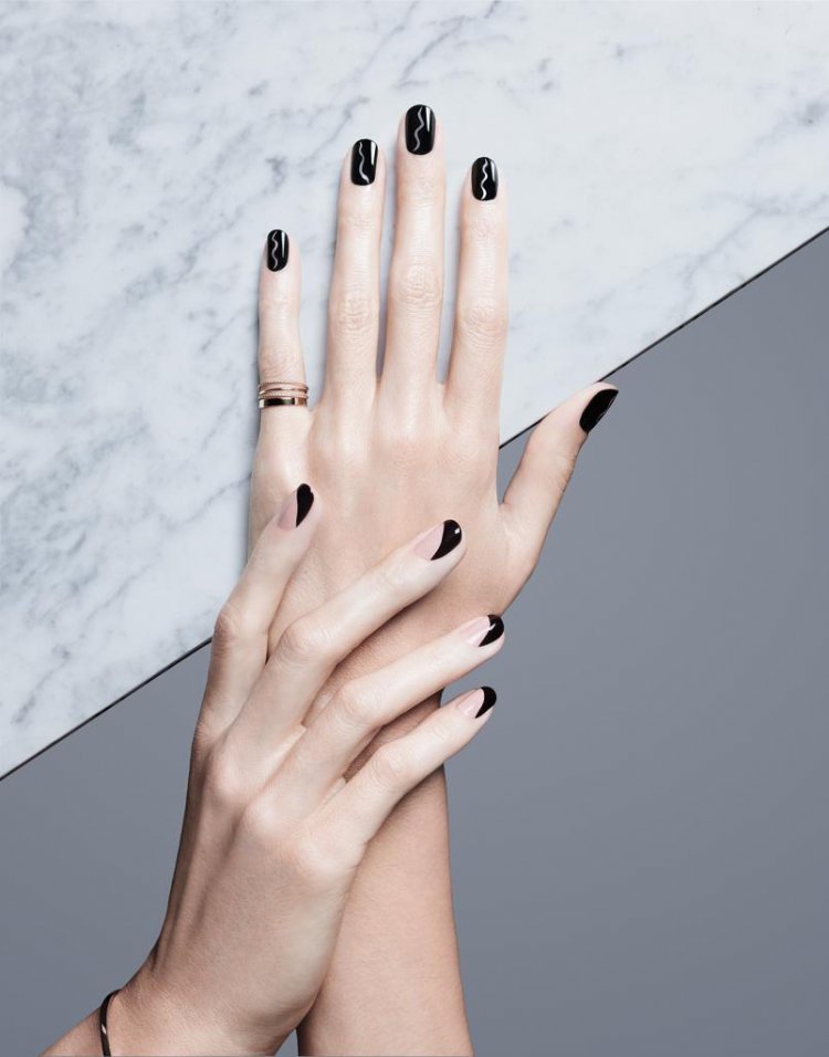 Манікюр на довгі пальці