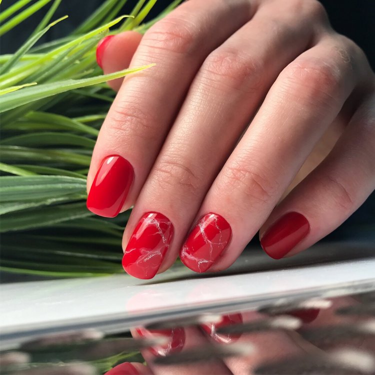 Цвет ногтей на короткие ногти