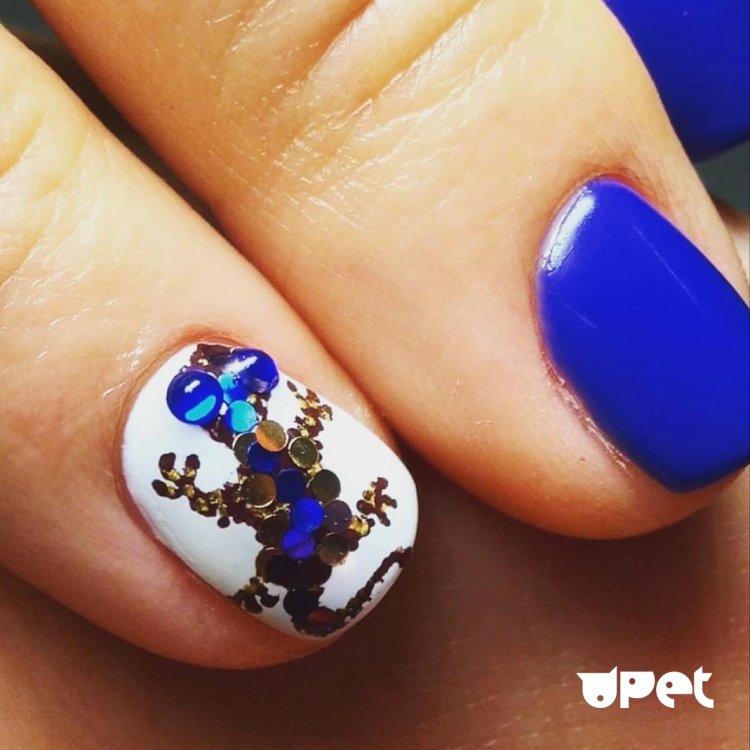 3д маникюр на ногтях