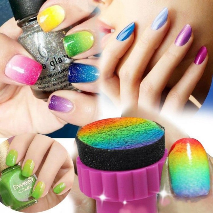 Нігті з губками