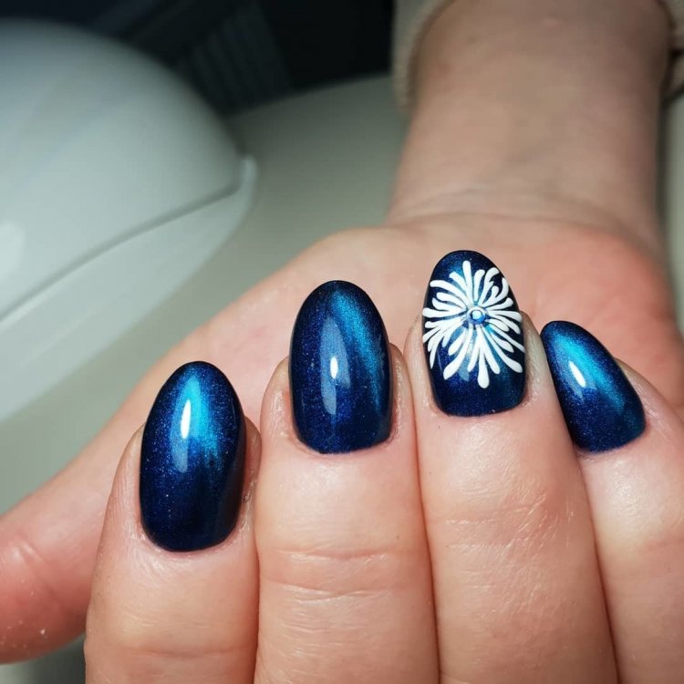 Манікюр турецьке око - 58 фото