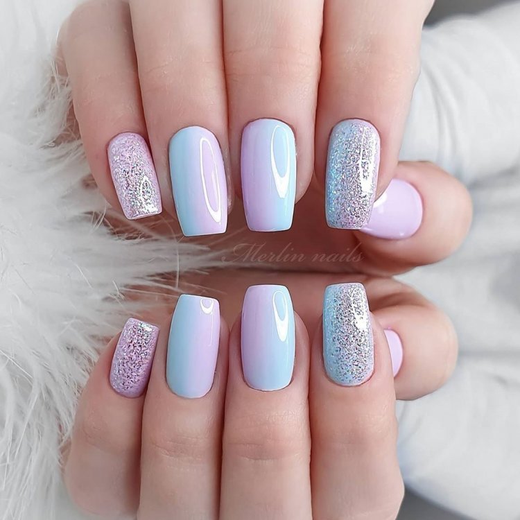 Манікюр у попелястих тонах