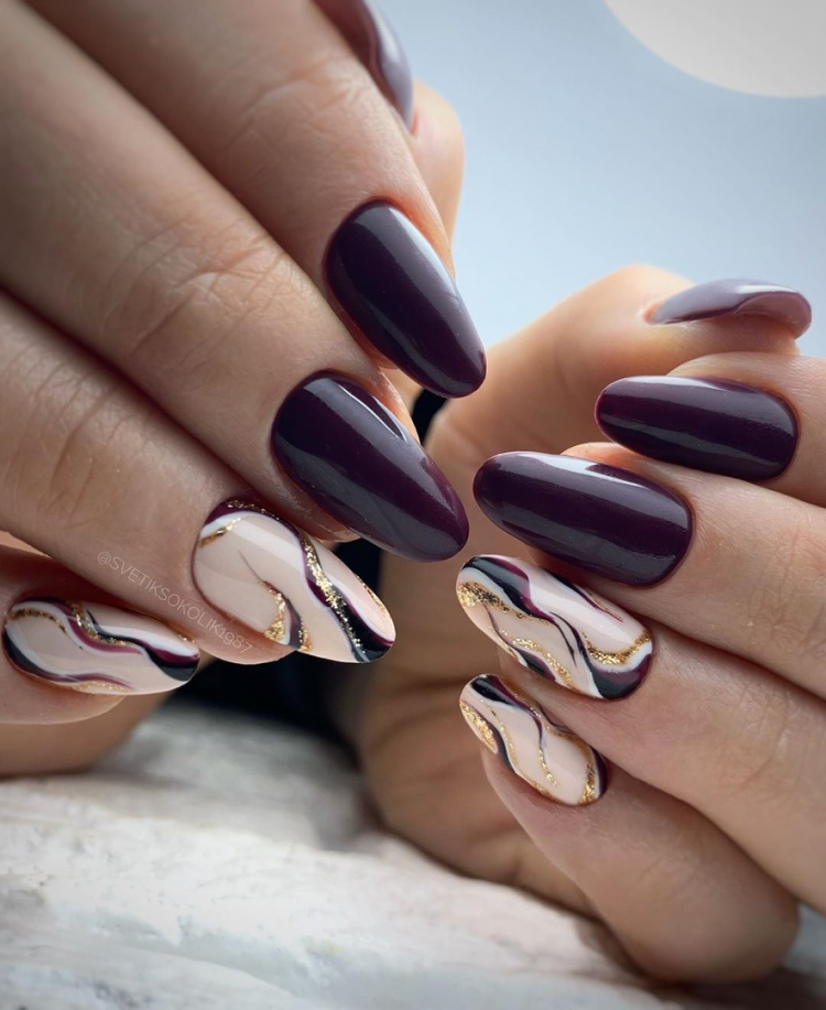 Ногти осень 2020 модные